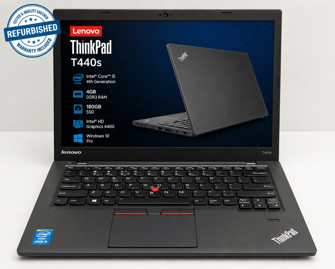 Lenovo ThinkPad T440s Core i5 4th Gen | 4GB RAM | 180GB SSD