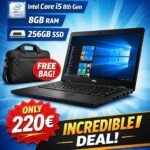 DELL 7280 CORE i5 8th GEN 8/256GB